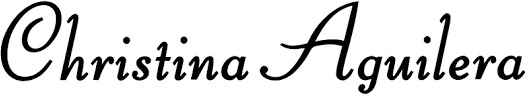 Christina Aguilera logo